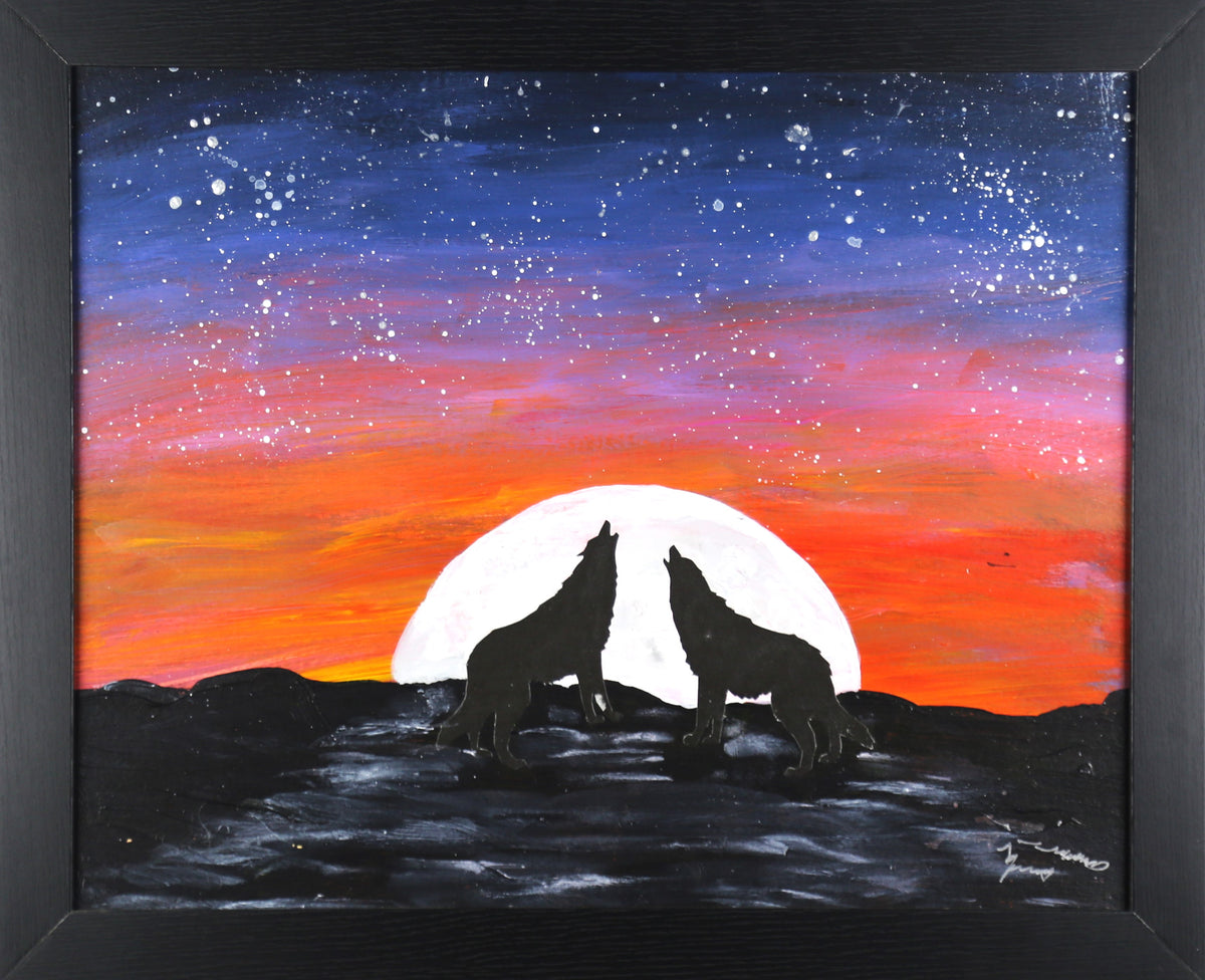 Howling Couple H Art Gallery howling-couple-h-art-gallery