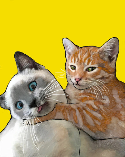 Sibling Love Poster Print