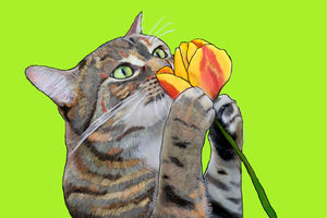 Stop and Smell the Roses Poster Print