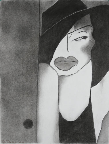 Charcoal Girl #90