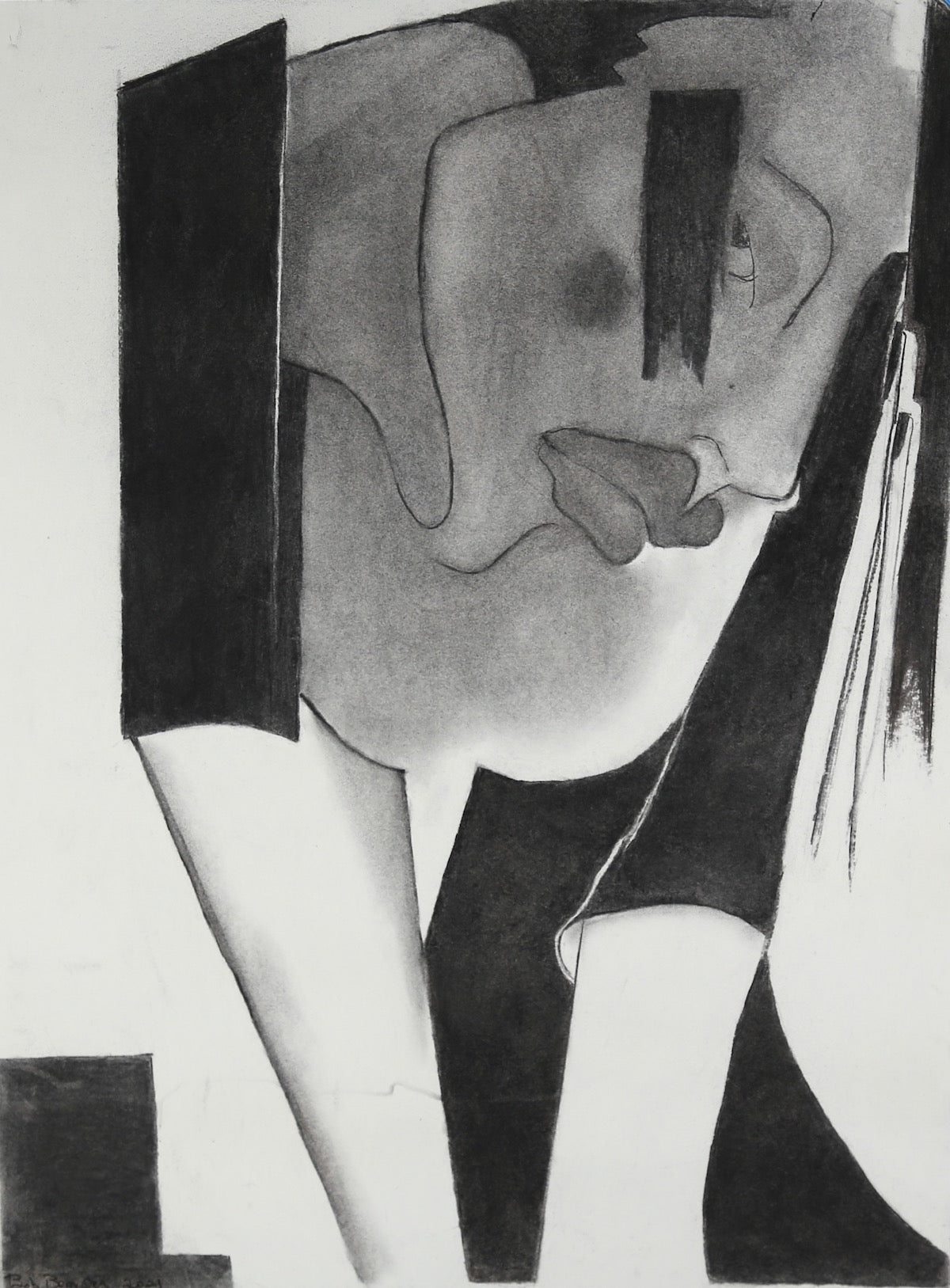 Charcoal Girl #93